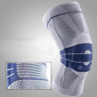 Knit Protection Silicone Anti - collision Spring Support Sports Knee Protector